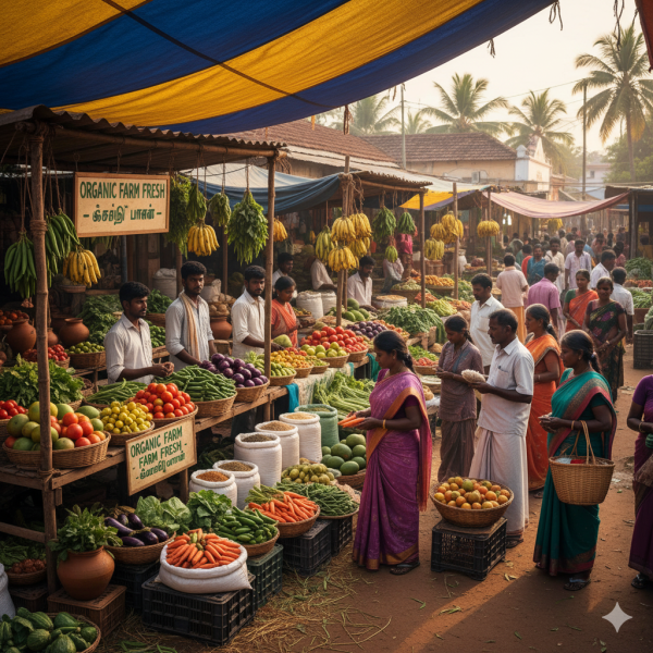 ஆர்கானிக் உணவு சந்தை