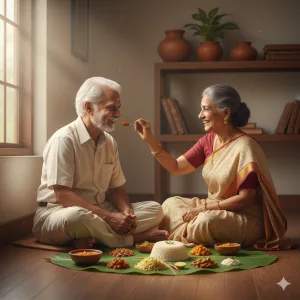 மூத்த தம்பதிகள் ஆரோக்கிய உணவு