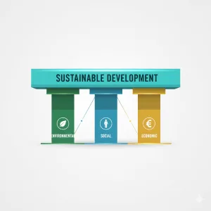 SDGs-ன் மூன்று தூண்கள்