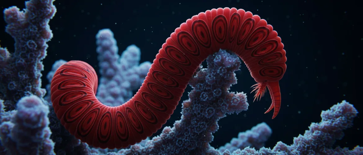 பாராரோசா விகாரே ரிப்பன் புழு இனம்