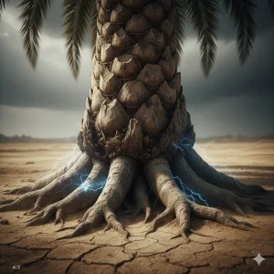 பனை மரத்தின் வேர்கள்