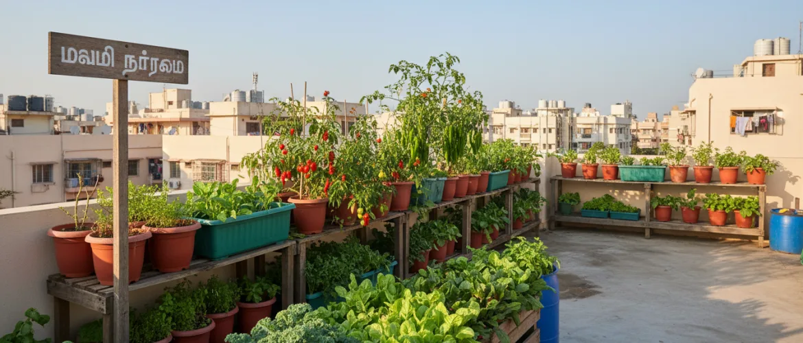 வீட்டுக் காய்கறித் தோட்டம்