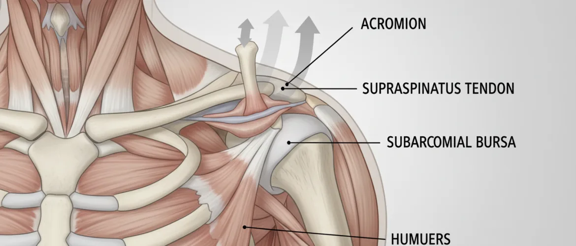 தோள்பட்டை தாக்கம் விளக்கப்படம்