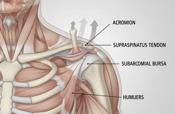தோள்பட்டை தாக்கம் விளக்கப்படம்