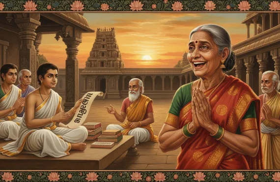 சான்றோன் எனக்கேட்ட தாய்