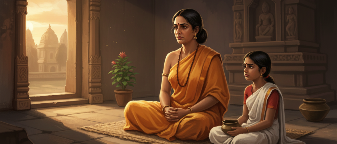 மாதவியும் மகள் மணிகேலையும்