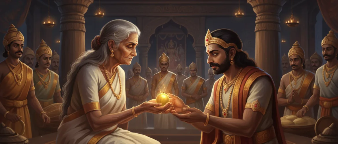 ஔவையாரும் அதியமானும்