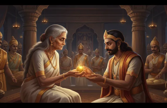 ஔவையாரும் அதியமானும்